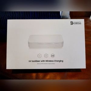 NWT Samsung UV Sanitizer with Wireless Charging